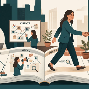 Get Your First Digital Marketing Client: A 4-Week Plan